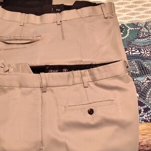 Men's Classic Beige Dress Pants